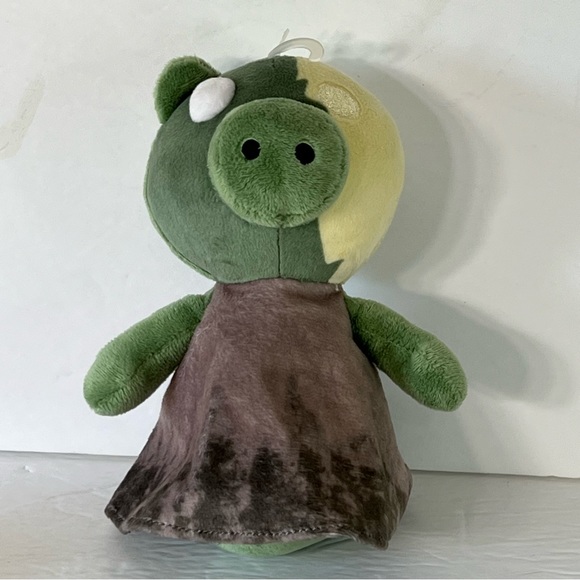 EUC Roblox Zompiggy Plush Piggy Pig Zombie Green Yellow MiniToon Stuffed Plush - Picture 1 of 9